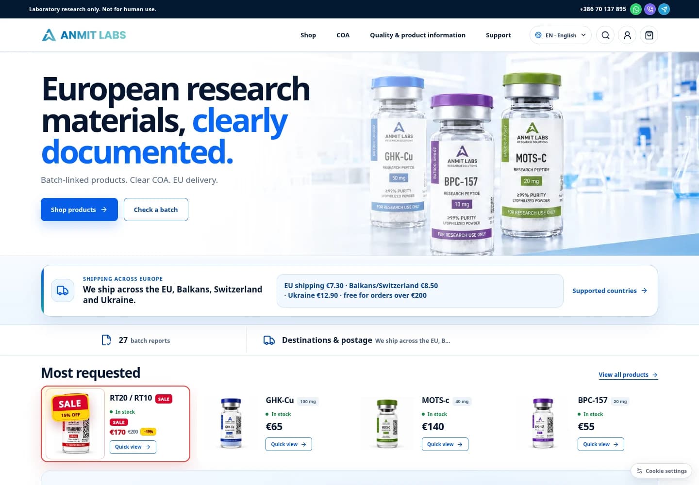 ANMIT LABS — Скріншот сайту, Комп’ютер